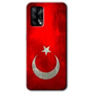 Oppo A74 Albayrak Baskılı Uyumlu Silikon Kılıf