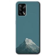 Oppo A74 Alone Mountain Baskılı Uyumlu Silikon Kılıf