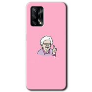 Oppo A74 Bad Grandmother Baskılı Uyumlu Silikon Kılıf