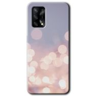 Oppo A74 Blur Lights Baskılı Uyumlu Silikon Kılıf