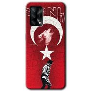 Oppo A74 Bozkurt Atam Baskılı Uyumlu Silikon Kılıf