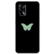 Oppo A74 Butterfly Tree Baskılı Uyumlu Silikon Kılıf
