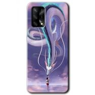 Oppo A74 Dragon Snake Baskılı Uyumlu Silikon Kılıf
