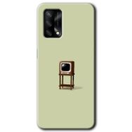 Oppo A74 Kara Kedi Baskılı Uyumlu Silikon Kılıf