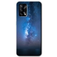 Oppo A74 Samanyolu Baskılı Uyumlu Silikon Kılıf