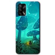 Oppo A74 Silhoutte Dropss Baskılı Uyumlu Silikon Kılıf