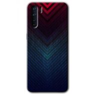 Oppo A91 Abstract 4 Baskılı Uyumlu Silikon Kılıf