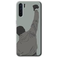 Oppo A91 Artwork Wide Baskılı Uyumlu Silikon Kılıf