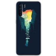 Oppo A91 City Bird Sky Baskılı Uyumlu Silikon Kılıf