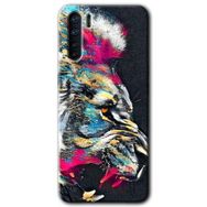Oppo A91 Colorfull Aslan Baskılı Uyumlu Silikon Kılıf
