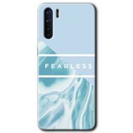 Oppo A91 Fearless Baskılı Uyumlu Silikon Kılıf
