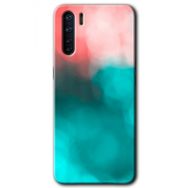 Oppo A91 Flu Işık Baskılı Uyumlu Silikon Kılıf