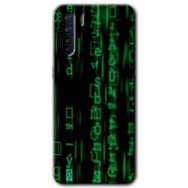 Oppo A91 Matrix Baskılı Uyumlu Silikon Kılıf