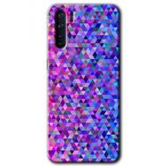 Oppo A91 Pixel Mozaik Baskılı Uyumlu Silikon Kılıf