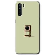 Oppo A91 Retro TV Baskılı Uyumlu Silikon Kılıf