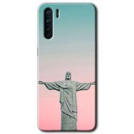 Oppo A91 Rio Baskılı Uyumlu Silikon Kılıf