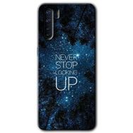 Oppo A91 Stars Wallpaper Baskılı Uyumlu Silikon Kılıf
