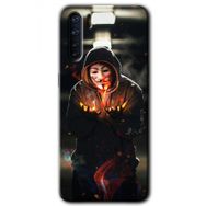 Oppo A91 V for Fire Baskılı Uyumlu Silikon Kılıf
