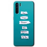 Oppo A91 Want You Baskılı Uyumlu Silikon Kılıf