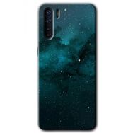 Oppo A91 Yıldızlararası Baskılı Uyumlu Silikon Kılıf