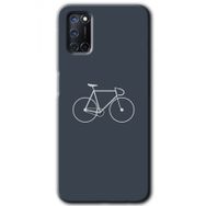 Oppo A92 Bike Baskılı Uyumlu Silikon Kılıf