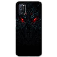 Oppo A92 Blur Lights Baskılı Uyumlu Silikon Kılıf
