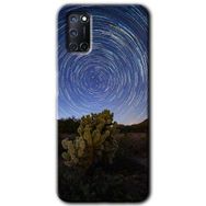 Oppo A92 Eclipse Sky Baskılı Uyumlu Silikon Kılıf