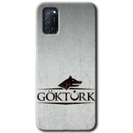 Oppo A92 Göktürk Baskılı Uyumlu Silikon Kılıf