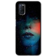 Oppo A92 Mat Çiçek Baskılı Uyumlu Silikon Kılıf