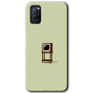 Oppo A92 Retro TV Baskılı Uyumlu Silikon Kılıf