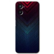 Oppo A96 Abstract 4 Baskılı Uyumlu Silikon Kılıf