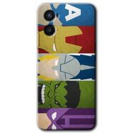 Oppo A96 Avengers 1 Baskılı Uyumlu Silikon Kılıf