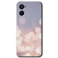 Oppo A96 Blur Lights Baskılı Uyumlu Silikon Kılıf