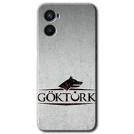 Oppo A96 Göktürk Baskılı Uyumlu Silikon Kılıf