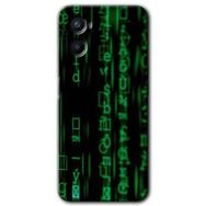 Oppo A96 Matrix Baskılı Uyumlu Silikon Kılıf