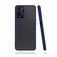Oppo A96 Platin Silikon Lacivert Kılıf