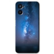 Oppo A96 Samanyolu Baskılı Uyumlu Silikon Kılıf