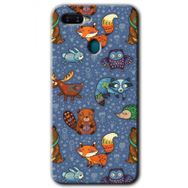 Oppo AX7 Animals Funny Baskılı Uyumlu Silikon Kılıf