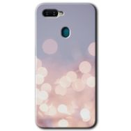 Oppo AX7 Blur Lights Baskılı Uyumlu Silikon Kılıf
