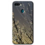 Oppo AX7 Branches Flowers Baskılı Uyumlu Silikon Kılıf