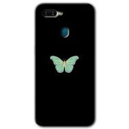 Oppo AX7 Butterfly Tree Baskılı Uyumlu Silikon Kılıf