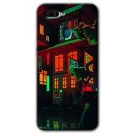 Oppo AX7 China Street Baskılı Uyumlu Silikon Kılıf