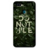 Oppo AX7 Do Not Hide Baskılı Uyumlu Silikon Kılıf