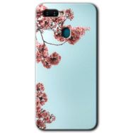 Oppo AX7 Japon Çiçeği Baskılı Uyumlu Silikon Kılıf