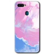 Oppo AX7 Liquid Lekeler Art Baskılı Uyumlu Silikon Kılıf