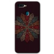 Oppo AX7 Mandala Flower Wal Baskılı Uyumlu Silikon Kılıf