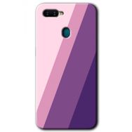 Oppo AX7 Oblique Baskılı Uyumlu Silikon Kılıf