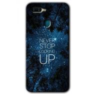 Oppo AX7 Stars Wallpaper Baskılı Uyumlu Silikon Kılıf