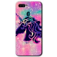 Oppo AX7 Unicorn Kristal Baskılı Uyumlu Silikon Kılıf
