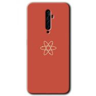 Oppo Reno 2Z Atom Baskılı Uyumlu Silikon Kılıf